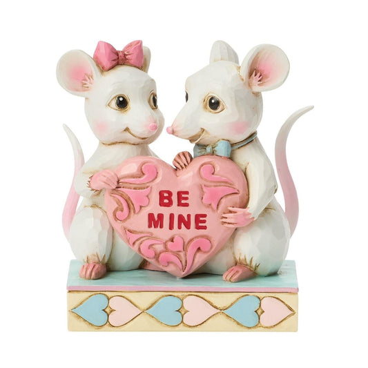 Jim Shore Heartwood Creek - Mice "Squeak-Hearts Forever" Sweethearts Collection