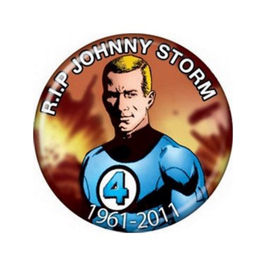 Johnny Storm - Bouton Repose en Paix - Disque