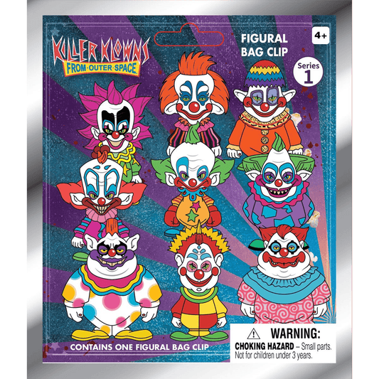 Pince de sac en mousse mystère Killer Klowns, Série 1