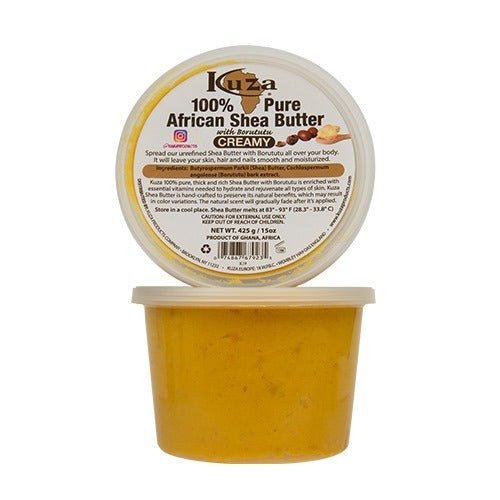 KUZA BEURRE DE KARITÉ JAUNE CRÉMEUX 425G