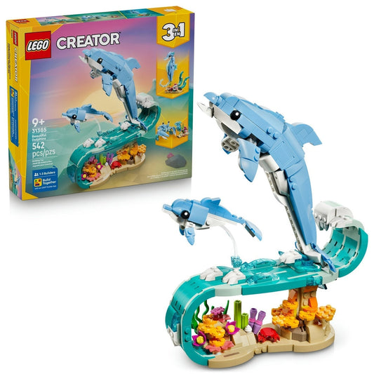 LEGO Creator Animaux de la mer : Beaux dauphins