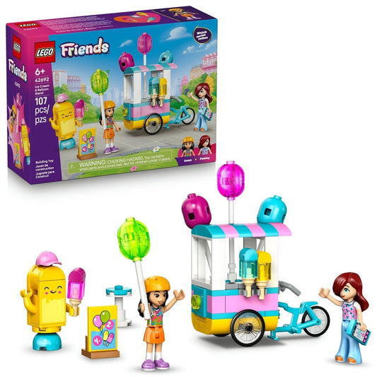 Le stand de glaces et de ballons LEGO Friends