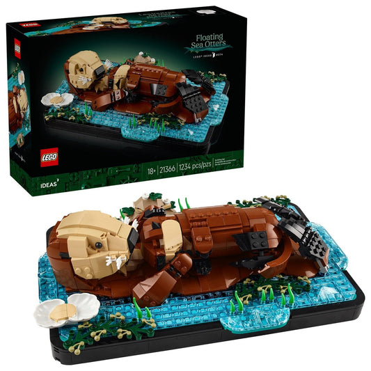 Loutres de mer flottantes LEGO Ideas
