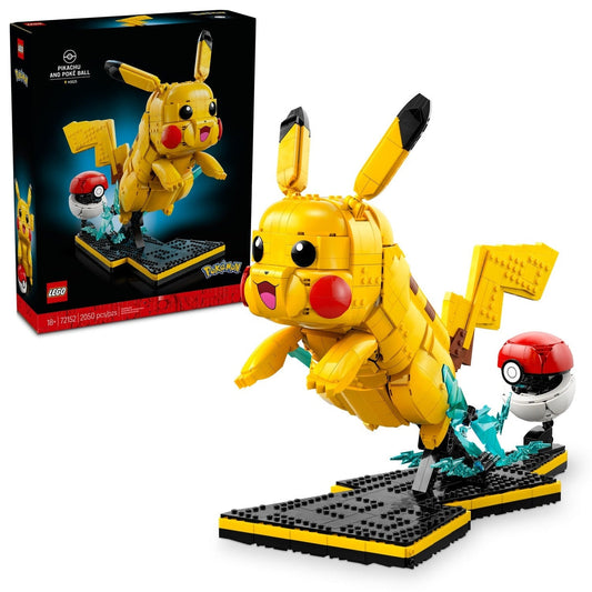 LEGO Pokémon Pikachu et Poké Ball