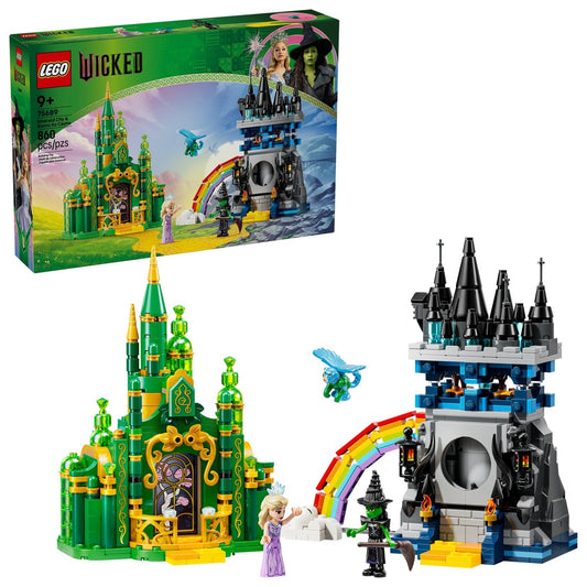 La Cité d'Émeraude maléfique et le Château de Kiamo Ko LEGO