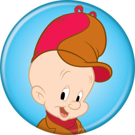 Looney Tunes - Elmer Fudd sur bouton bleu