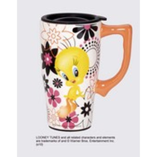 Looney Tunes - Tasse de Voyage Titi et Fleurs