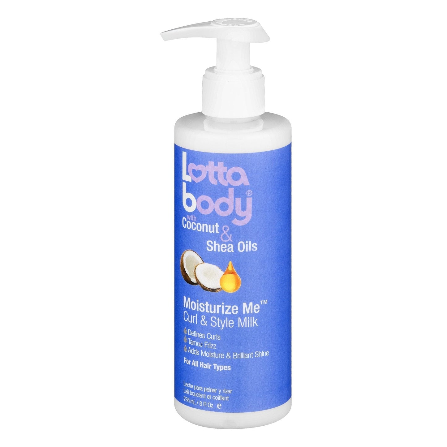 LOTTA BODY MOISTURIZE ME LAIT COIFFANT ET BOUCLES 236 ML
