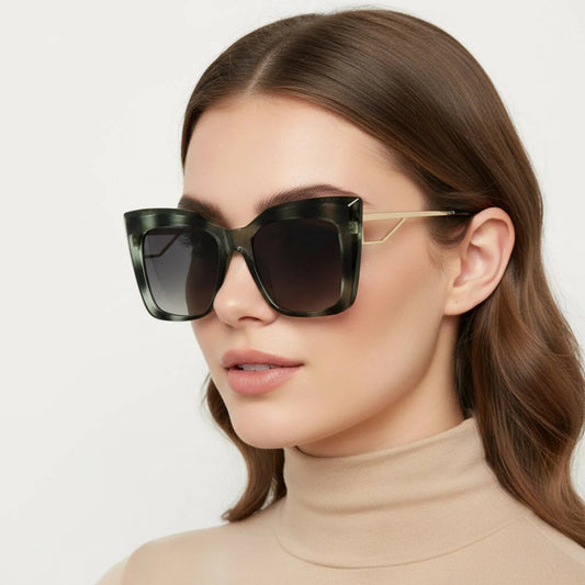 Lunette de soleil CoG cogni wear marble vert et noir