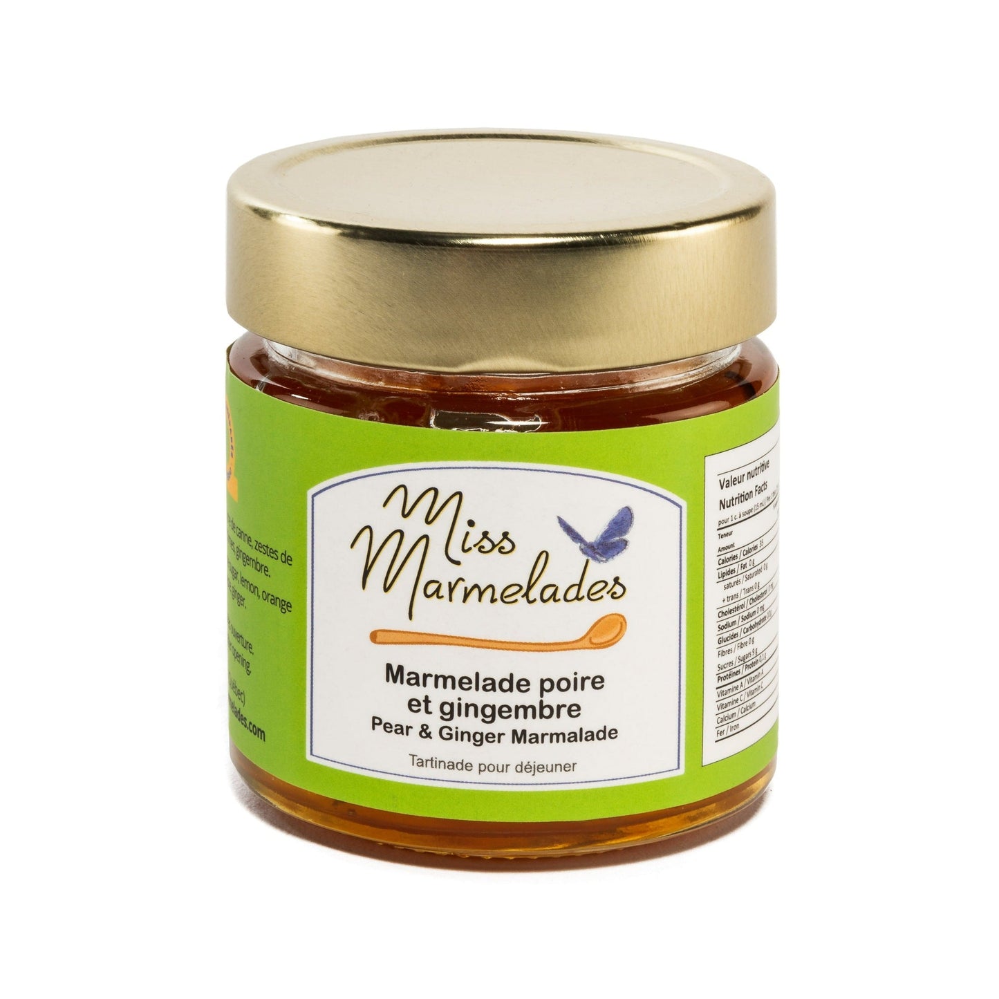 Marmelade - Poire et gingembre