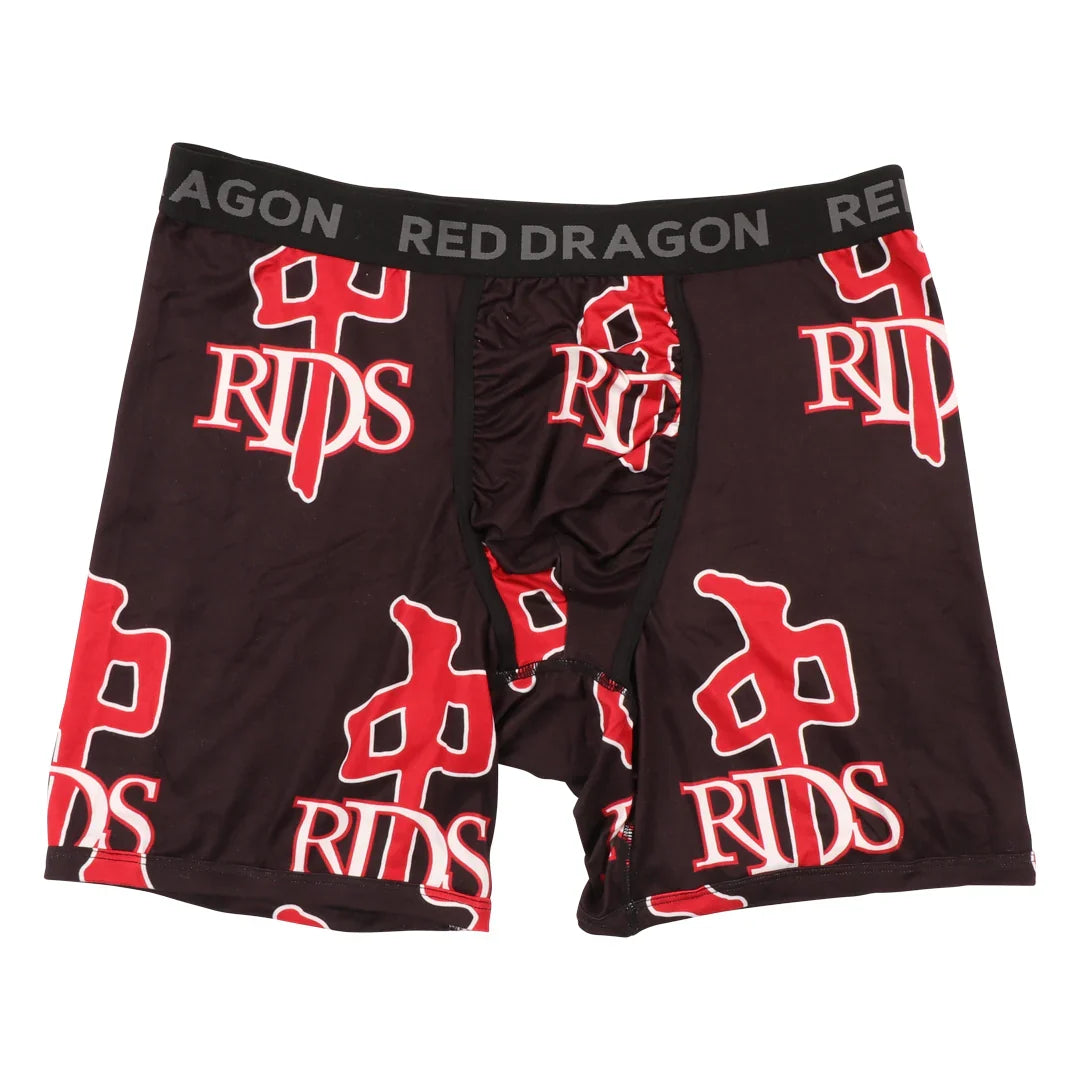 Red Dragon 'Big Logo' Boxer - Black/Red
