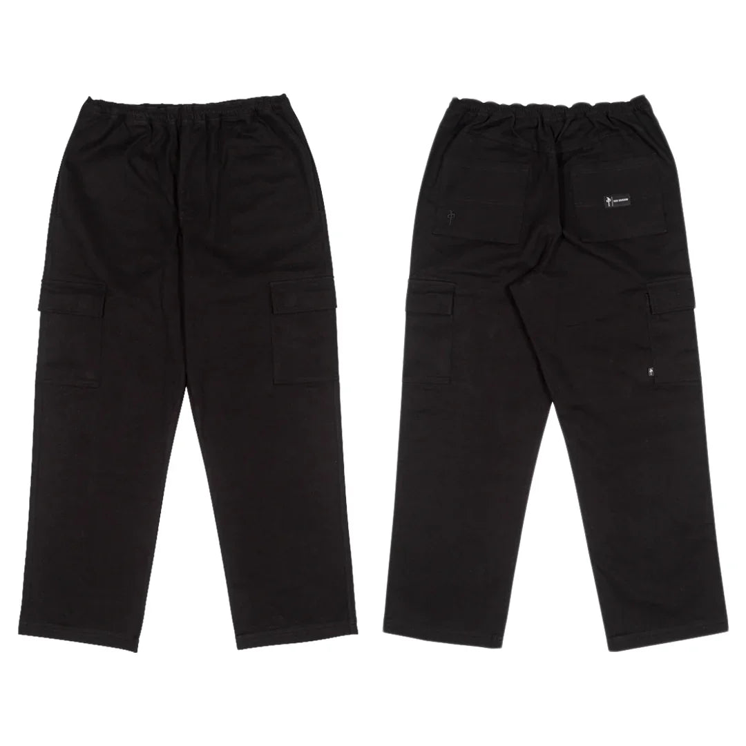 Red Dragon 'Decenzo' Baggy Cargo Pants - Black