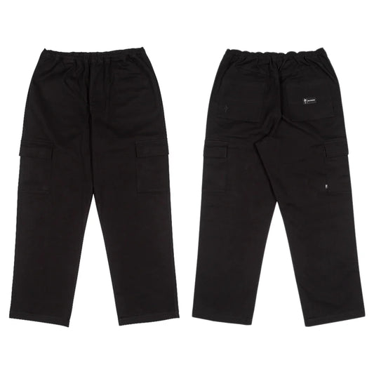 Red Dragon 'Decenzo' Baggy Cargo Pants - Black