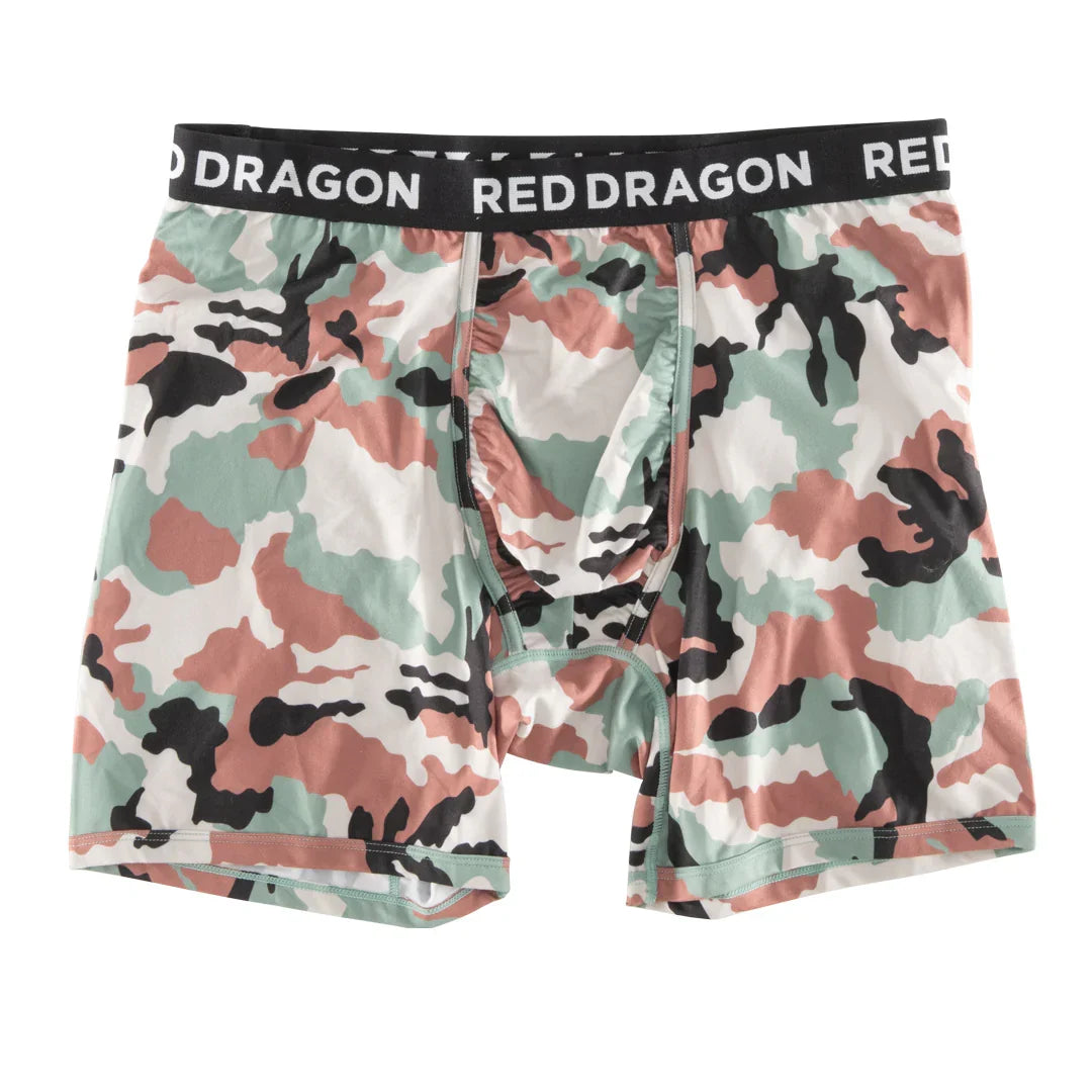 Red Dragon Boxer - Woodland Camo