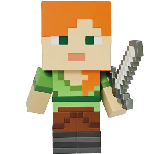 Minecraft - Tirelire figurine Alex avec épée