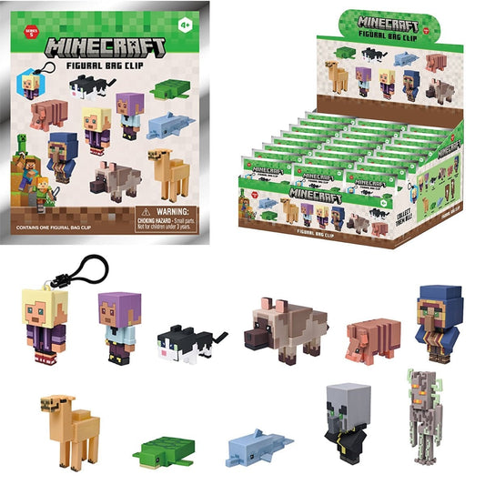 Clip de sac en mousse 3D mystère Minecraft Série 5