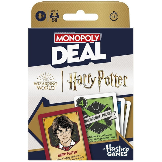 Jeu de cartes Monopoly Deal Harry Potter