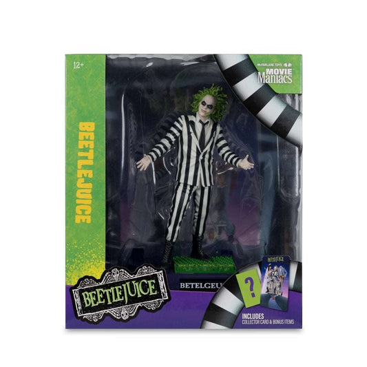 Movie Maniacs Beetlejuice 1988 6" Scale Posed Figure