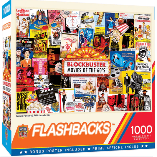 Puzzle de 1000 pièces – Affiches de films