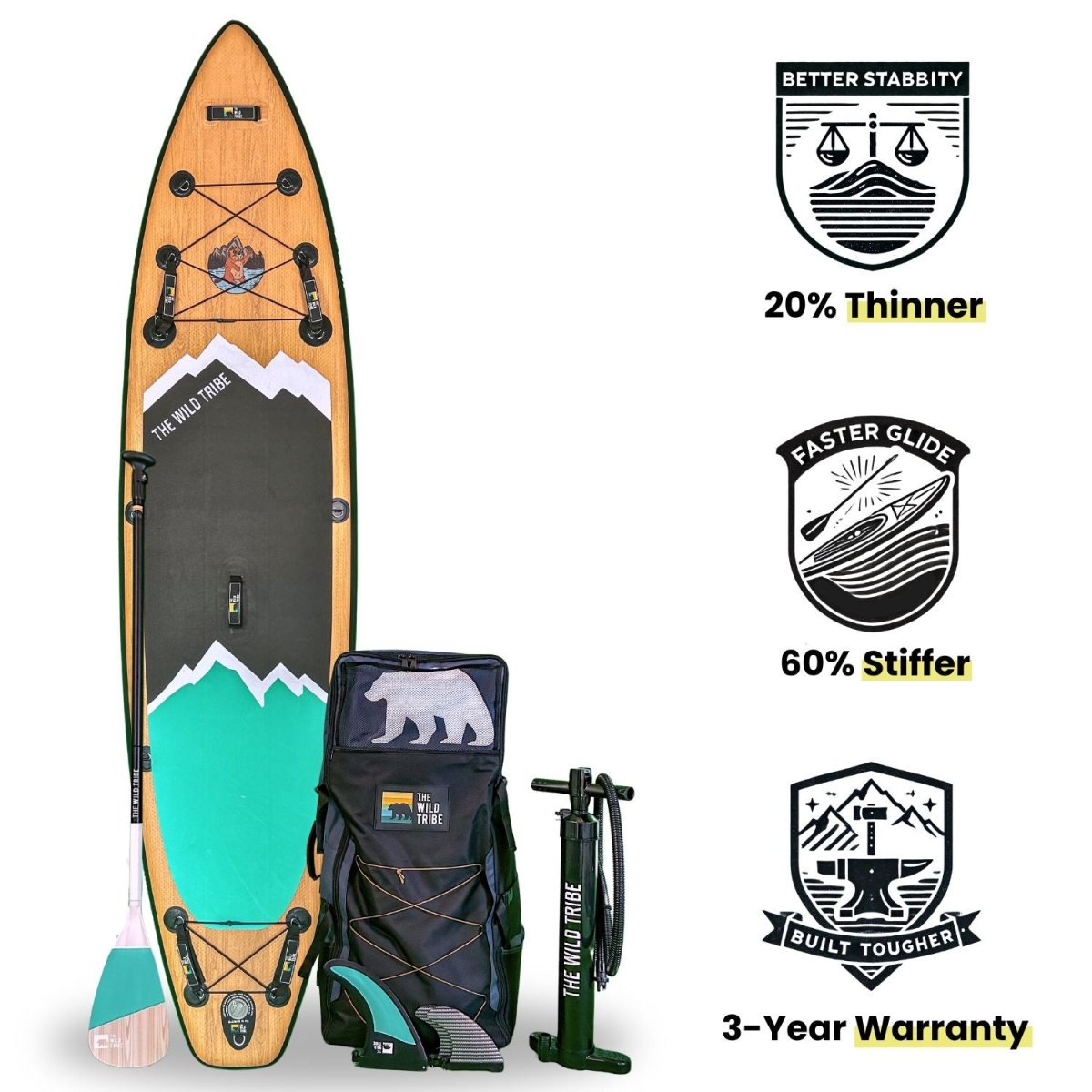 Naïa 11' - Inflatable Paddleboard