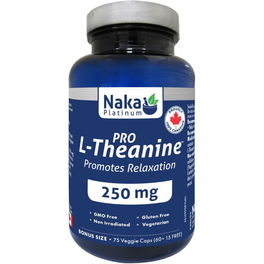 Naka Platinum L-THEANINE, 75 VCaps
