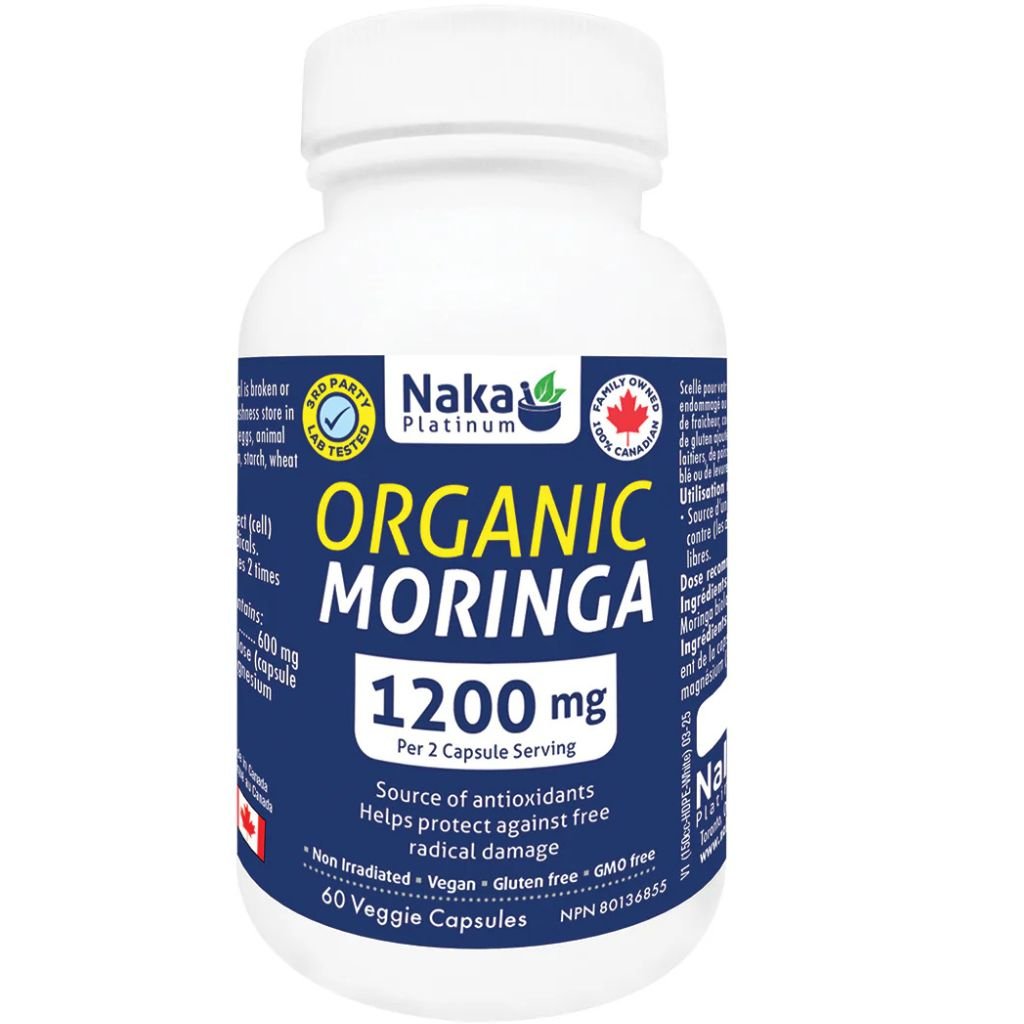 Naka Platinum ORGANIC MORINGA, 60 VCaps