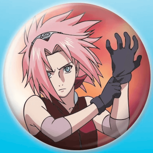 Naruto Sakura Button
