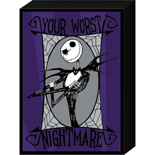 Nightmare Before Christmas "Your Worst Nightmare" 5"x7" Box Wall Art