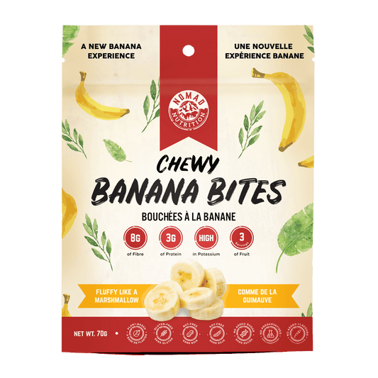 Bouchées de banane moelleuses