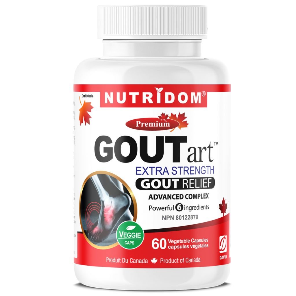 Nutridom GOUTart (Gout Relief), 60 VCaps