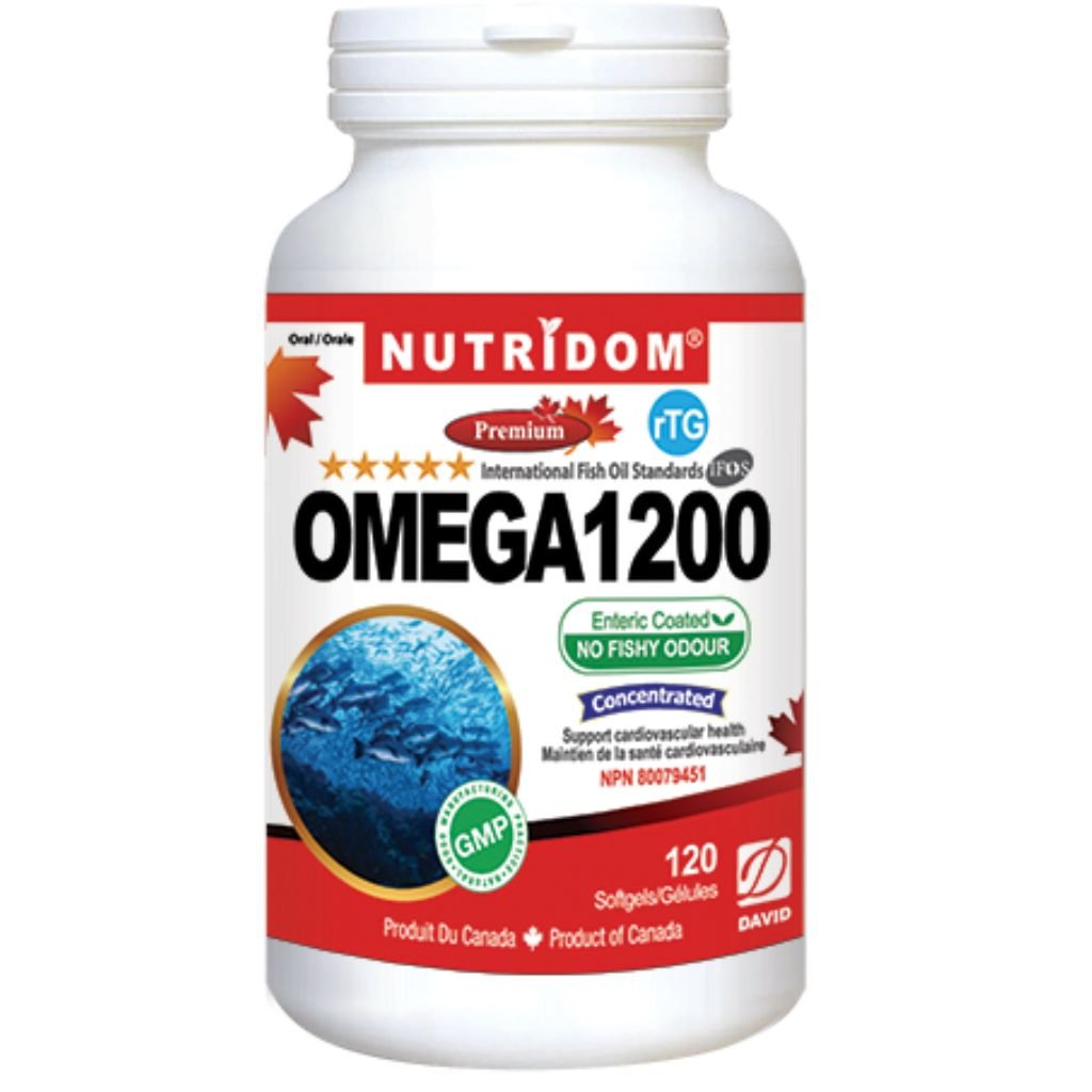 Nutridom OMEGA 1200, 120 Softgels