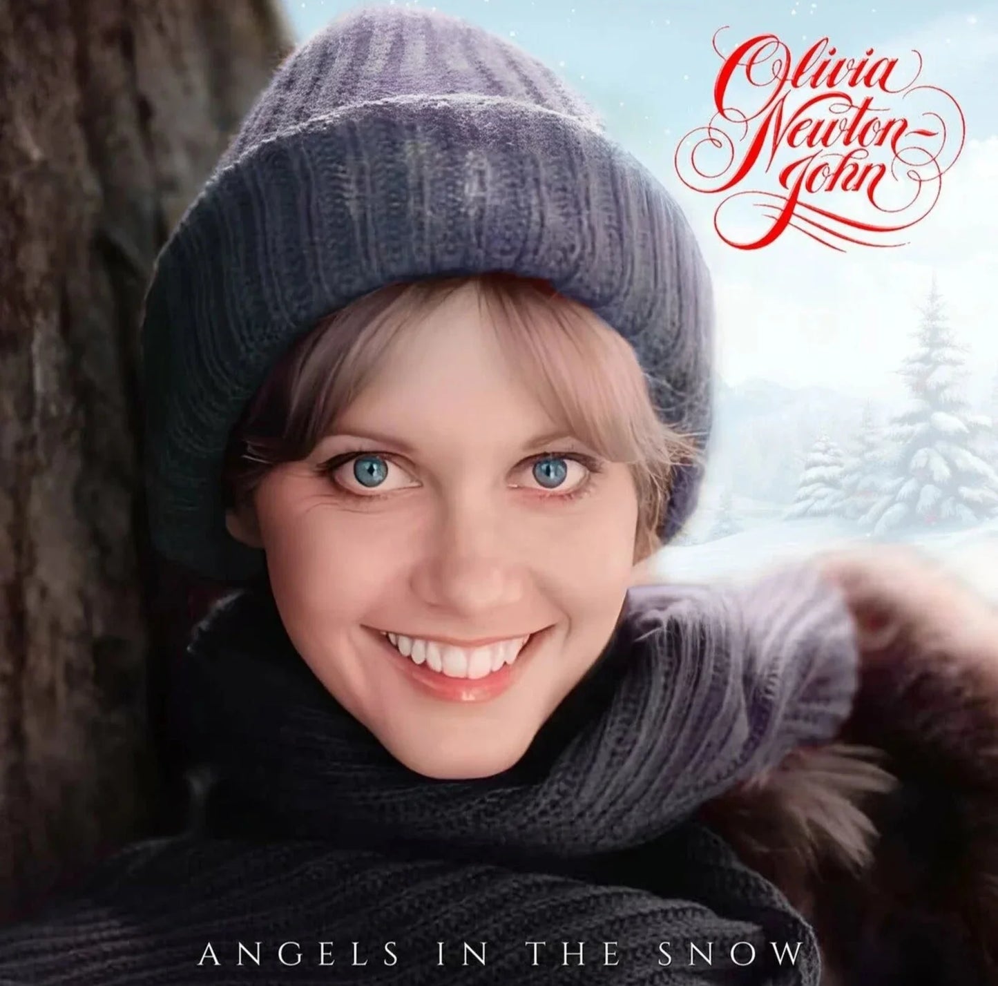 Olivia Newton-John / Angels In The Snow - LP WHITE