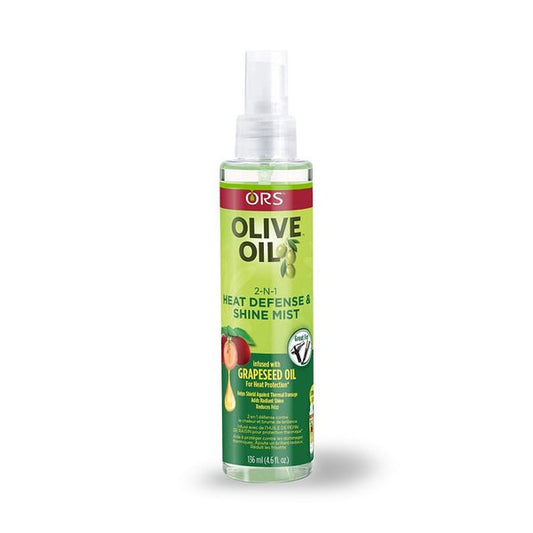 ORS Olive Oil with Grapeseed Oil 2-N-1 Shine Mist & Heat Defense 4.6O