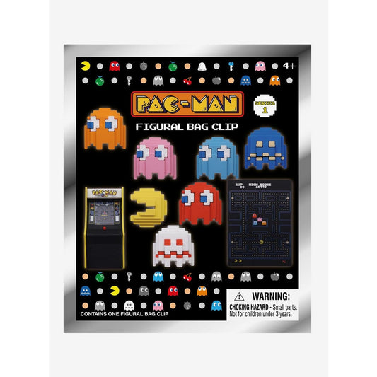 Pince de sac en mousse 3D mystère Pac-Man Série 1
