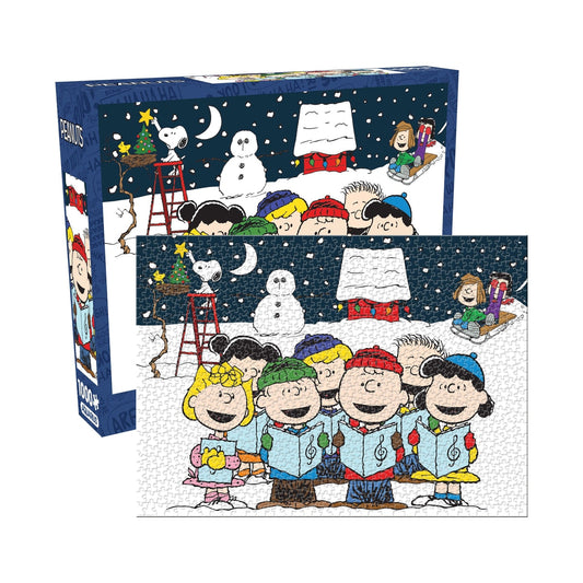 Peanuts « Chant de louanges » Puzzle scintillant neige 1000 pièces
