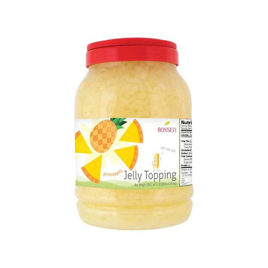 Gelée d'ananas et de noix de coco | Polyvalent | Garniture pour thé aux perles | Garniture pour crème glacée | Service alimentaire Canada | Livraison gratuite au Canada pour les commandes de plus de 199 CAD