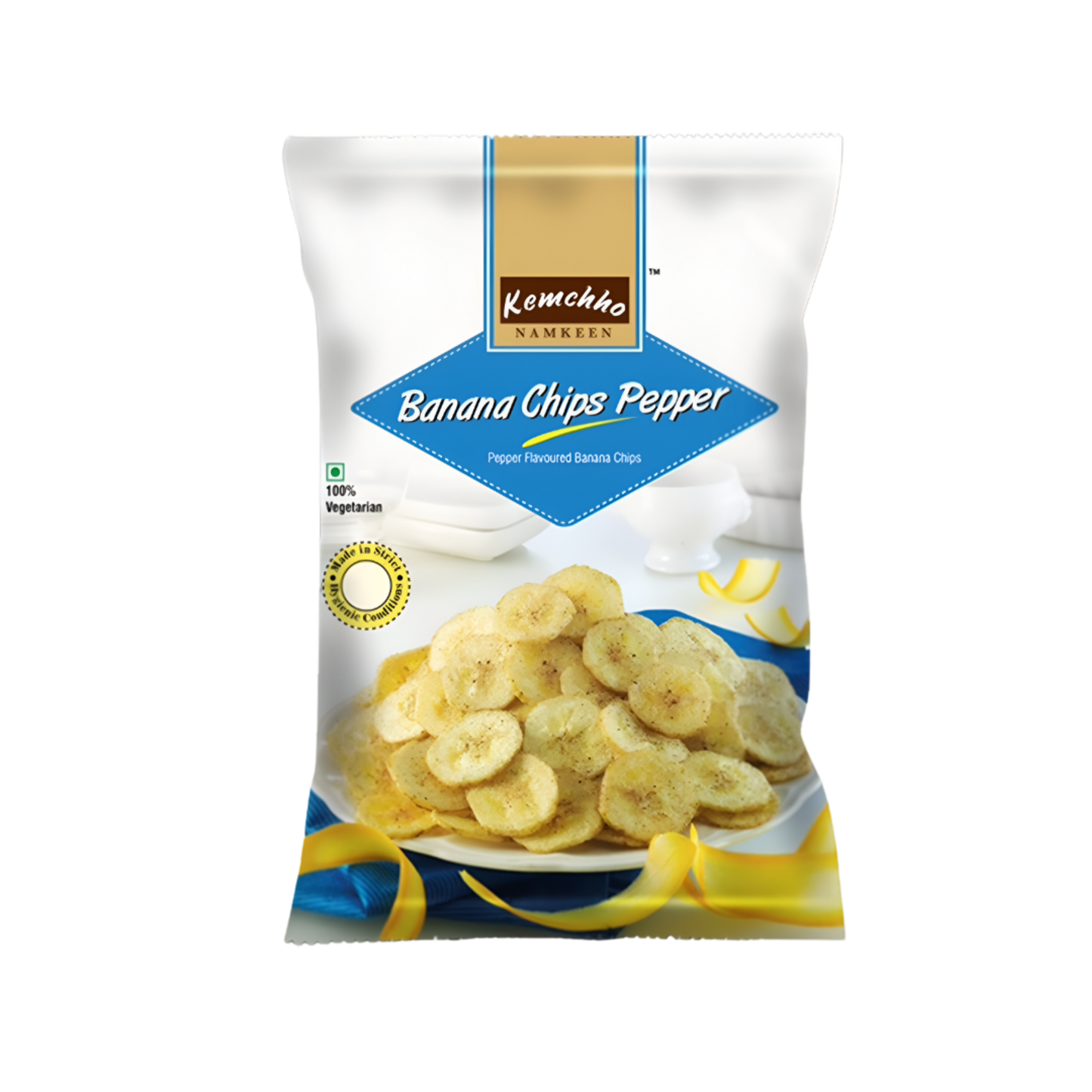 Kemchho Pepper Banana Chips 270g