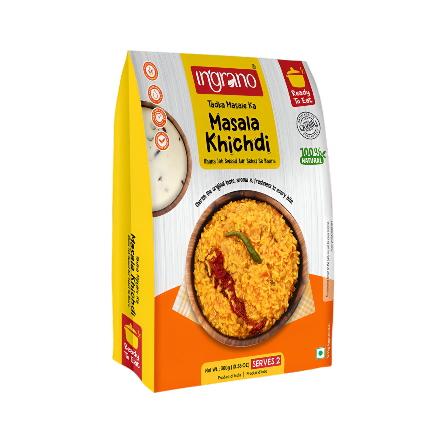 Ingrano Ready to Eat Masala Khichdi 285g