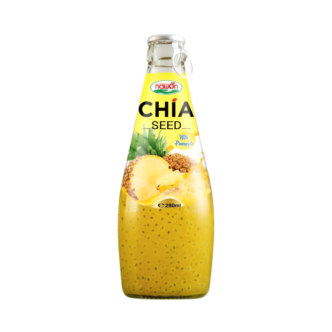 Nawon Pineapple Drink With Chia Seeds 290ml