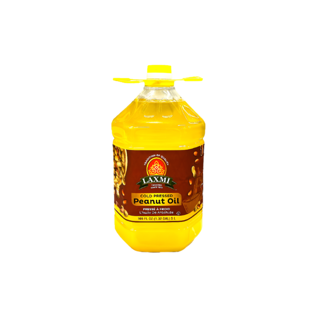 Laxmi Cold Pressed Peanut (Groundnut Oil) Oil 5L