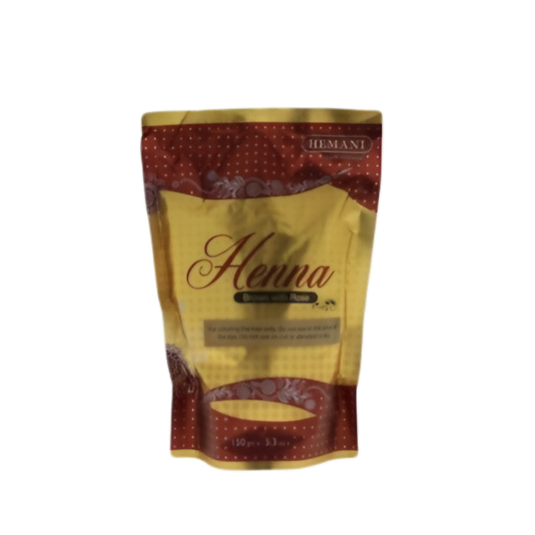 Hemani Henna Brown With Rose 150g