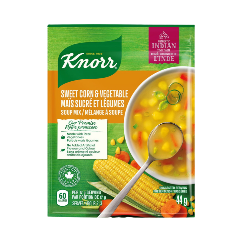 Knorr Sweet Corn and Vegetable Soup Mix 44g
