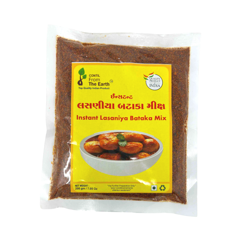 From The Earth Instant Lasaniya Bataka Mix (Garlic Potato) 200g