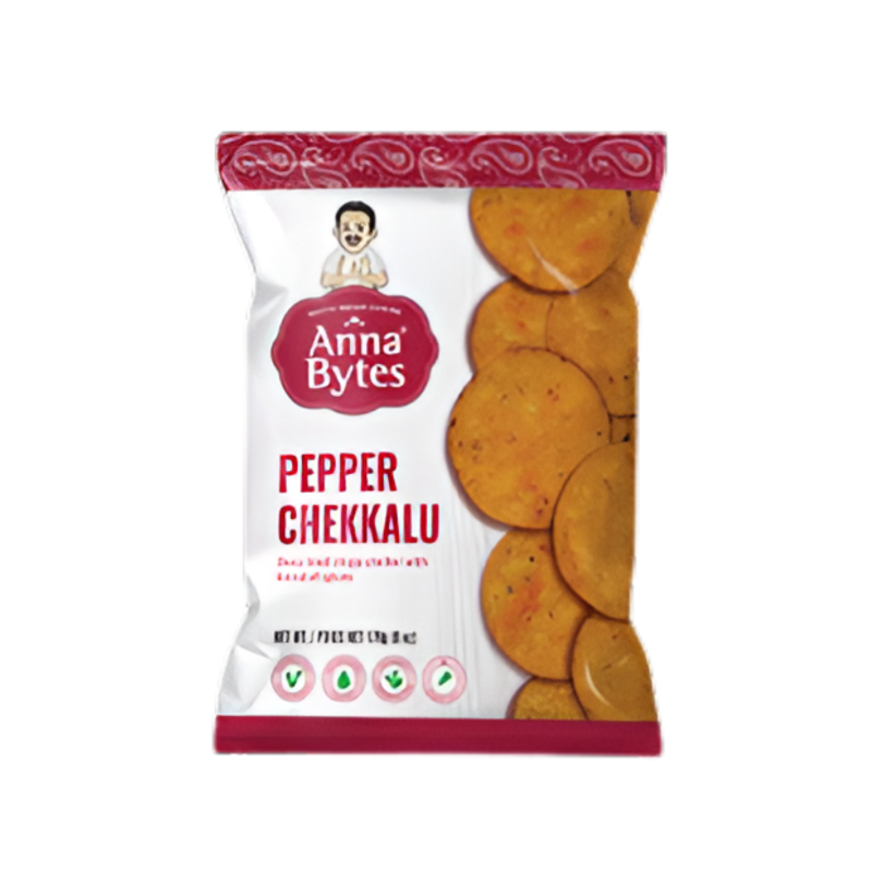 Anna Bytes Pepper Chekkalu 170g