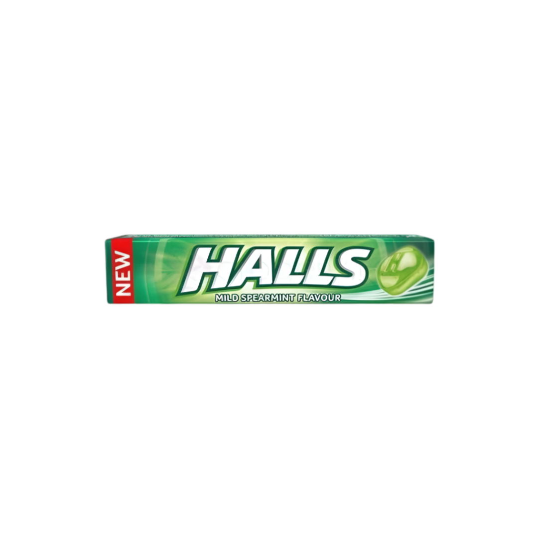 Halls Mild Spearmint Candy 33.5g