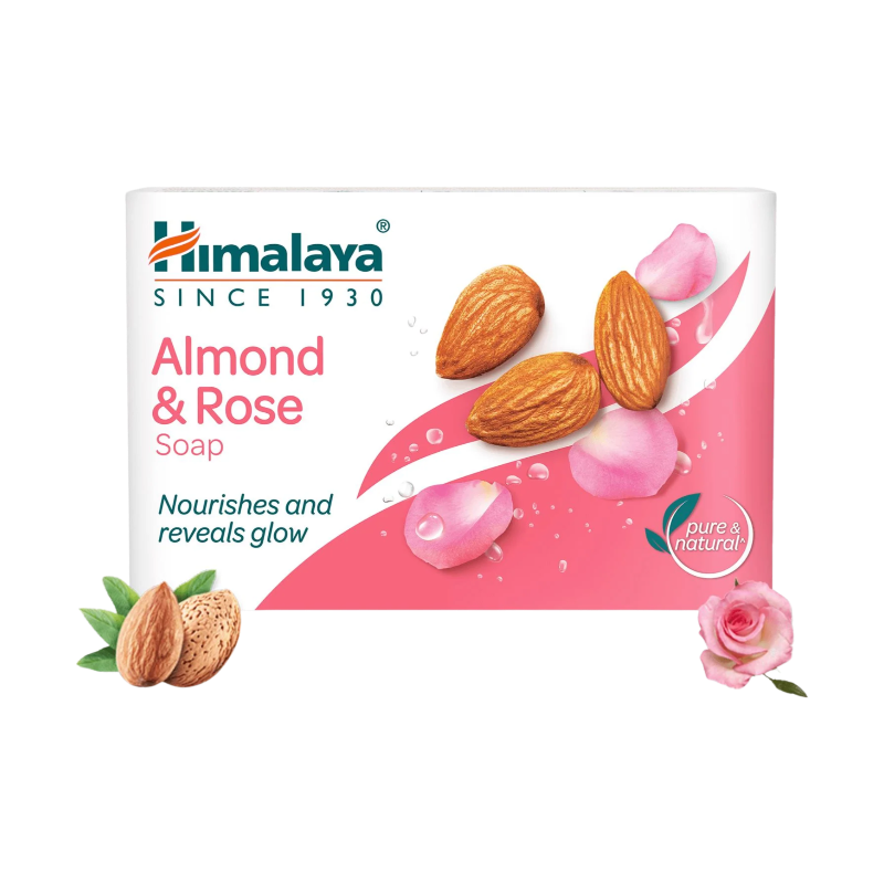 Himalaya Almond & Rose Soap 125g