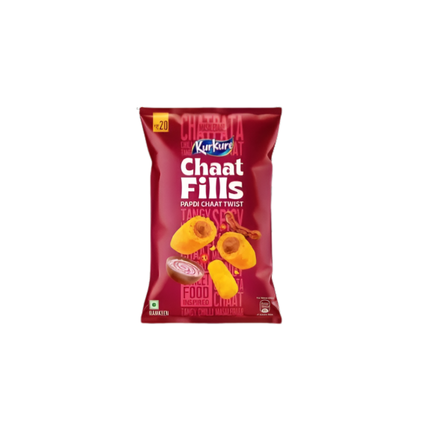 Kurkure Chaat Fills Papdi Chaat Twist 40gm