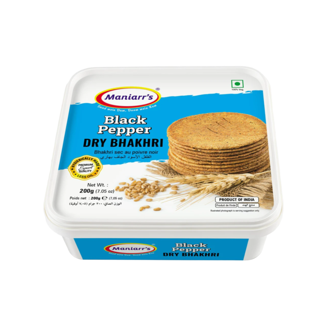 Maniarr's Black Pepper Bhakhri 200g