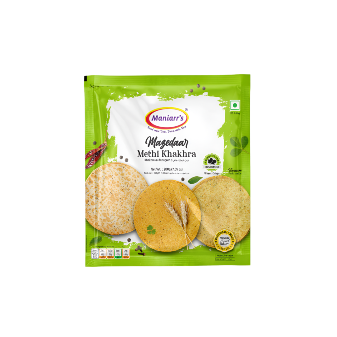 Maniarr's Mazedar Methi Khakhara 200g
