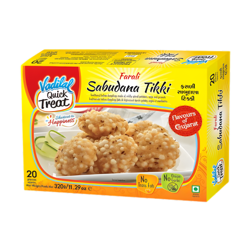 Vadilal Farali Sabudana Tikki 320g